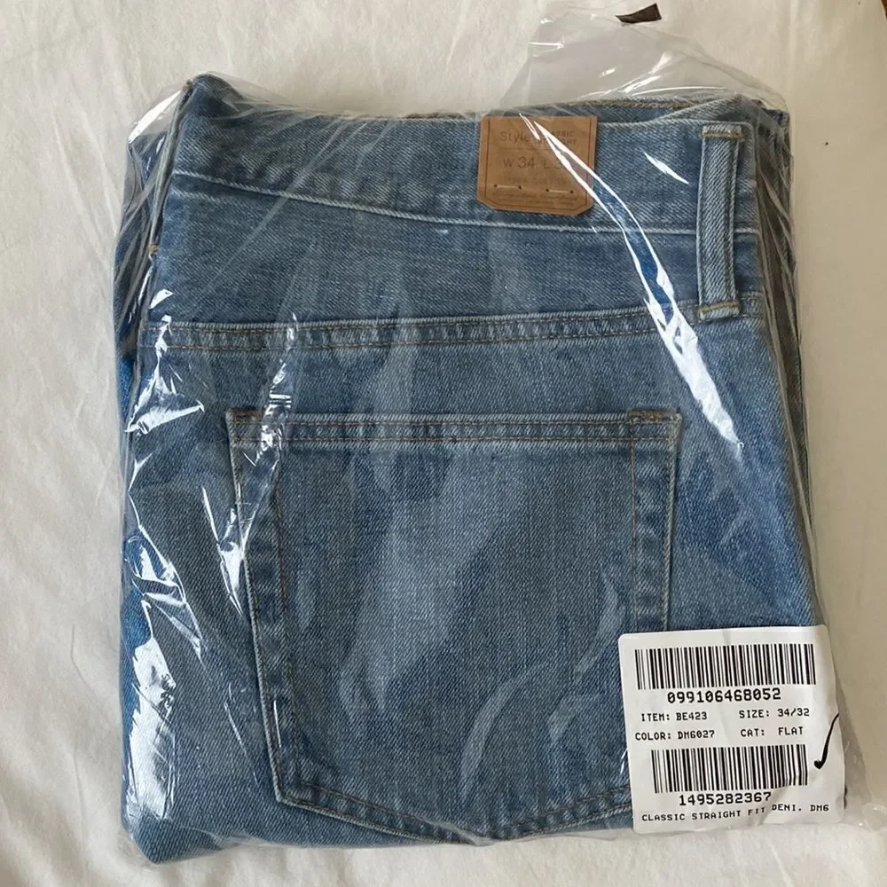 J. Crew Classic Straight-fit jean in five-year wash